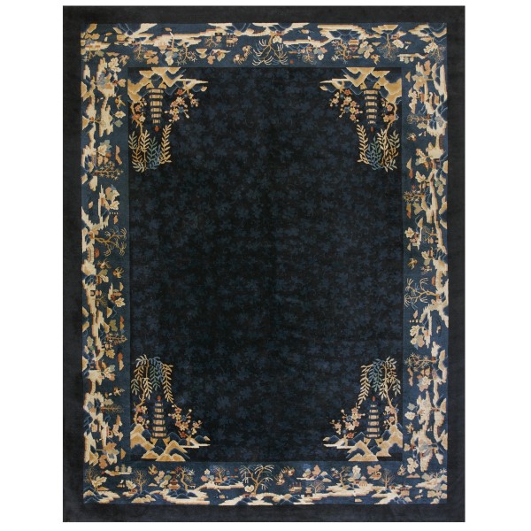 Early 20th Century Chinese Peking Carpet 